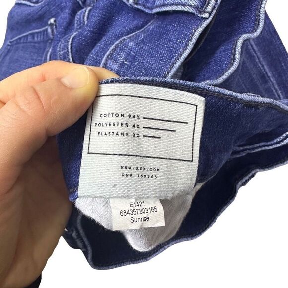 AYR The Chiller Blue Denim Sunrise High Rise Skinny Stretch jeans size 27 - Picture 4 of 5